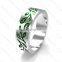 Cheap Wholesale Stainless Steel Tree of Life Rings with Enamel Jewelry Gifts
