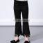 T-GP004 Wholesale Casual Girls Bell-Bottoms Fringed Pants