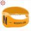Cheap advertising silicone wristbands/custom wristband