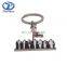 Custom Metal Enamel UAE National day Keychain ,Keyring For Uae National Day