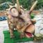 LORISO2052Incredible alive animatronic triceratops dinosaur model at outdoor playground