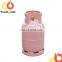 Different colors 12.5kg composite used lpg gas cylinder for Mauritania