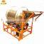 rotary drum vegetable seed mixing wrapper machine seed dresser