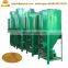 Large capacity vertical poultry feed crushers and mixers