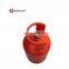 JG Nigeria Kenya Ghana 6kg 10kg Propane Gas LPG Storage Tank Cylinder,Mini Gas Cylinder With Camping Stove,Cooking Gas Cylinder