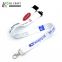 Custom high quality Sublimation printed Polyester id card holder neck lanyard