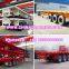 ChinaTrailers 3 Axle 40ft Flatbed Container High Bed Semi Trailer For Sale