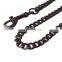 New black stainless traction rope pet leash for dog training