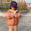 3646/Hot wholesale thick kids winter hooded down coat high quality solid color girls fashion down jacket