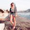2019 Summer Zebra Stripe Bikini Cover Up Loose Beach Dress Women Pareo Long Chiffon Cardigan Beach Kaftan Robe de Plage