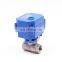 industrial ss 24vdc 2 3 way heating water level cpvc spring return ball valve