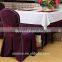 100% polyester table cloth restaurant table linens western-style table cloth chair covers