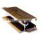 Russia l Shaped Aluminium Profile Series Green Natural Wood Grain Aluminium Profile