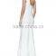 2015 sey fashion long white one shoulder women wholesale bandage dress cocktail party elegant one shoulder floor-length dress