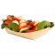 13.5 cm snack bowls, compostable wood serving bowl set, disposable party dishes