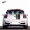Plastic material mt style body kit for BMW 1 series F20 front bumper rear bumper and side skirts for BMW F20