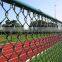 6 foot 9 gauge high quality used chain link fence price galvanized and pvc coated wire fence for sale