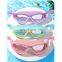 Transparent Outdoor New Anti Fog Silicone Goggles Swimming Children Color Uv Waterproof Silicone Mirror Glasses