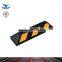 TOP Quality Black & Yellow Recycled Traffic Safety Rubber Wheel Stopper PS024