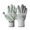 Touch Screen micro-touch exam PU coated HPPE Level 5 Cut & Puncture Resistant Industry Gloves with Leather on Palm work safety