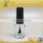 8ml clear round nail polish glass bottles