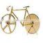 Gold Plated Cycle Design Pizza Cutter
