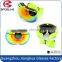 Premium safety sports protective goggles polarized revo coated lens UV protective glasses adjustable elastic strap