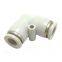 PV Series 2 way L Type Elbow Plastic Tube-to-tube Quick Connector Pneumatic Push In Fittings