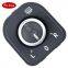 Haoxiang Auto Parts Rear View Mirror Switch Adjust Control Knob with Heat 5ND959565B For VW Golf Jetta