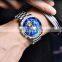 LIGE 8916 Business Watch Men Automatic Mechanical Tourbillon Luxury Fashion Stainless Steel Watches writs watches