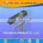 Turkey Modern Building Reflection Glass Curtain Wall Aluminum Profile ,150A Glass Wall Aluminium Profiles