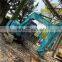 Японский подержанный ковшовый экскаватор Kobelco SK75, ковшовый экскаватор Kobelco 7-тонный мини