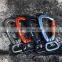JRSGS Self Swivel Rock Climbing Carabiner Aviation Aluminum Dog Leash Carabiners Auto Locking 4KN Swivel Snap Hook 7801D2TN