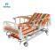 Cheap Price Elderly Patient Aluminum Alloy 3 Crank Manual Hospital Furniture Equipment Medical Bed with Toilet
