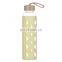 Wholesale Custom Logo DIY Glass Bottles Drink 600Ml 20Oz Glass Kettle Glass Tumbler With Silicone Sleeve Drinkware