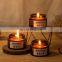 Whole Sales Empty Amber Glass Bottles 5ML 10ML 15ML 20ML 30ML 50ml 100ML 250ML Scented Candle Jar With Lids Holder Home Decor