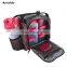 Lunch Soft Cooler Meal Prep Fitness Food Bag Bodybuilding 6 Pack Insulated Polyester