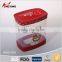 Retangular printing food grade plastic airtight cereals container