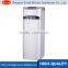 floor standing glass water dispenser with refrigerator