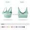 Recyclable Push Up Yoga Sports Bra Wide Shoulder Vests Workout High Impact Bra
