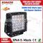 360w 9'' Square LED offroad working driving light heavy duty light 4D optics for 4DW SUV UTV ATV waterproof 32400lm