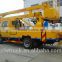 Dongfeng FRK 14m platform lift truck,4x2 high lifting platform truck