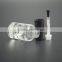 Free Samples! Wholesale 10ml round shape empty nail polish glass bottles with brush cap from Ruijia