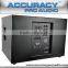 Heavy Duty MDF Wooden Cabinet 18 Inch Subwoofer Box Design WP18SA