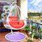 New Design Rattan Hanging Indoor Swing Bubble Chair For Kids Teardrop Swing Chair