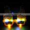 flashing eye wear beer bottle shape Led glasses led party items