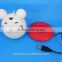 The Silicone Mouse Portable LED Night Light with music player