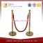 Crowd Control Queue Stanchions with Rope