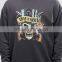3D Printing wholesale grey 100% cotton men's hoodies & sweatshirts