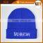 Custom winter hats 2015 Hot sale fashion 3D embroidered adults acrylic beanie